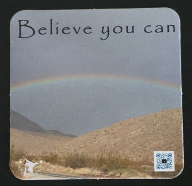 Courtesy Coasters - Believe you can - Set of 8