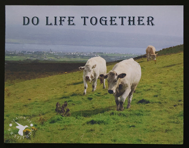 Thankful Note Card - Do life together - Set of 25