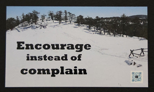 Mindful Magnet - Encourage instead of complain - Set of 25