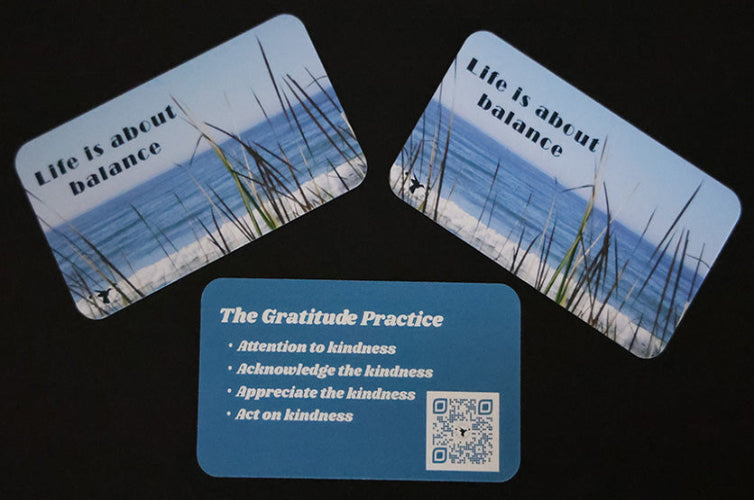 Life Is About Balance Business Card