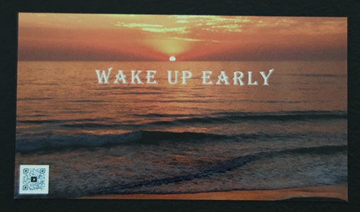 Mindful Magnet - Wake up early - Set of 25