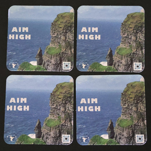 Aim High Coaster