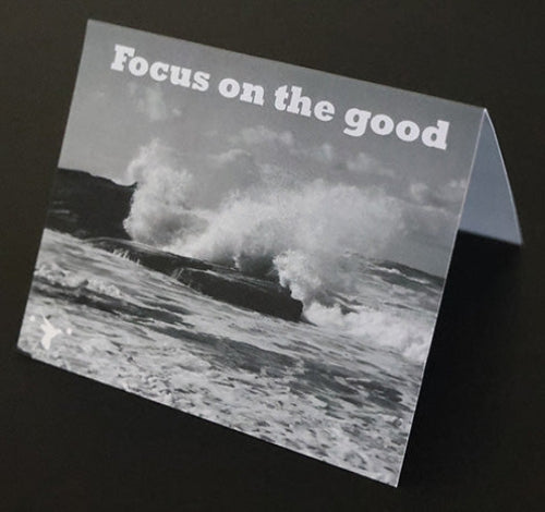 Focus on the Good Note Card