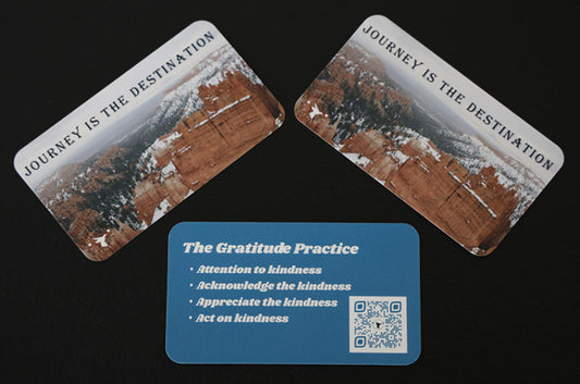 Journey Is The Destination Business Card