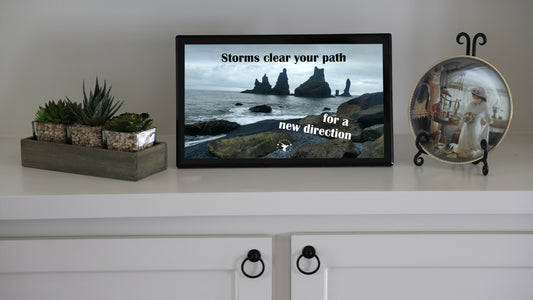 Storm Gratitude Digital Display