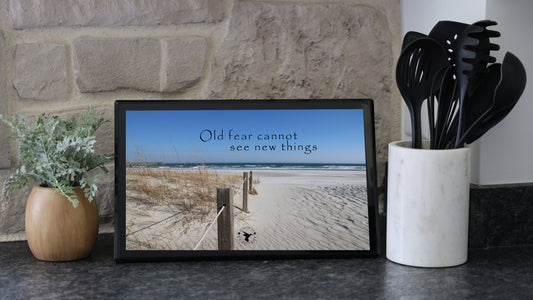 Beach Gratitude Digital Display