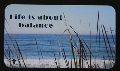 Kindness Card - Life is about balance - Set of 25