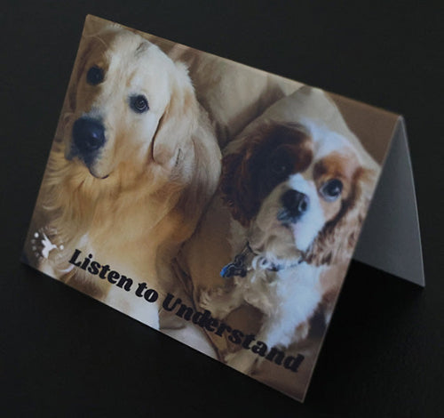Listen to Understand Note Card