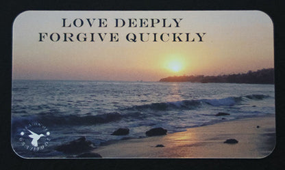Kindness Card - Love deeply forgive quickly - Set of 25