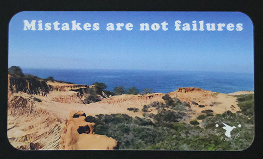 Kindness Card - Mistakes are not failures - Set of 25
