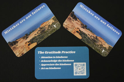 Mistakes Are Not Failures Business Card