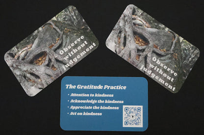 Observe Without Judgement Business Card