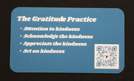 Gratitude Card Four A's Back